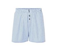 El Búho Nocturno Boxer Homme Caleçon Tissu Classique Couture Américaine - Coton 100% ou Bambou Premium - sous-Vêtements Grandes Tailles M-4XL, 100% Coton, Bleu 6322, XL