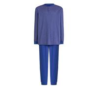 El Búho Nocturno Pyjama Homme Long Premium Maille Pyjamas pour Hommes, 97% Coton, 3% Polyester, Bleu 5105, XL