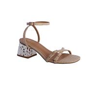 EL CABALLO Bergamo Femmes Sandales Confortables Chaussures De Plage, Beige, 37 EU