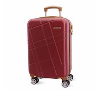 EL Caballo Valise bagage à main 55 x 40 x 20 cm | Valise de cabine légère rigide avec 4 roulettes | Bagage de bord adapté pour avion Ryanair et plus encore, rouge, s, Valise bagage à main 55 x 40 x 20
