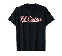 El Cajon California San Diego County Vintage Varsity T-Shirt