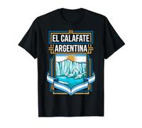 El Calafate Drapeau Argentine Perito Moreno Glacier Vintage Art T-Shirt