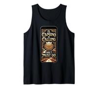 El Camino m'appelle et Je Dois y Aller Vintage Shell Quote Débardeur