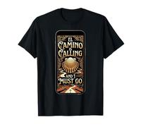 El Camino m'appelle et Je Dois y Aller Vintage Shell Quote T-Shirt