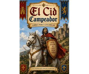 El Cid Campeador.: Libro para colorear