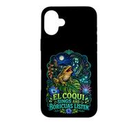 El Coqui Sings Boricuas Écouter Coque pour iPhone 16 Plus