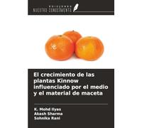 El crecimiento de las plantas Kinnow influenciado por el medio y el material de maceta