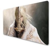 El-den Grand tapis de souris de jeu Anime Rings Shadow Boss Monster avec surface texturée antidérapante pour ordinateur de bureau et ordinateurs portables (A30, 800 x 300 mm)