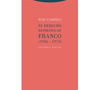 El Derecho represivo de Franco: (1936-1975)