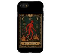 El Diablo Carte de Tarot Diable Gothique Occulte rétro Dark Academia Coque pour iPhone SE (2020) / 7/8