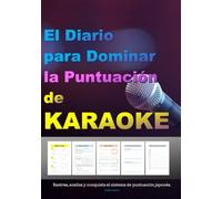 El Diario para Dominar la Puntuación de KARAOKE Rastrea, analiza y conquista el sistema de puntuación japonés. Tamaño compacto