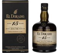 El Dorado 15 Years Old Finest Demerara Rum SPECIAL RESERVE 43% Vol. 0,7l in Giftbox