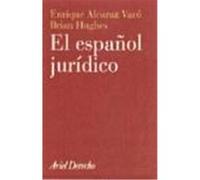 El Espanol Juridico, Ariel Derecho Brian Hughes, Enrique Alcaraz Varâo (Auteur)