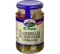 El Faro Banderillas Dulces Brochettes de légumes doux au vinaigre de vin 350g
