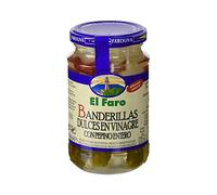 El Faro Banderilles doux Pickled concombre avec entéro - 350g. Rapporter