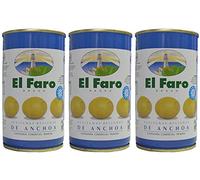 El Faro - Olives Farcies Aux Anchois - 150 gr. - [Pack 12]