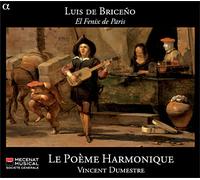 Luis de Briceño – El Fénix de Paris : airs et danses espagnoles – CD – Alliance