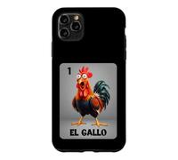 El Gallo Mexican Lottery Card | Bingo Game Rooster Meme Card Coque pour iPhone 11 Pro Max