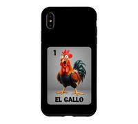 El Gallo Mexican Lottery Card | Bingo Game Rooster Meme Card Coque pour iPhone XS Max