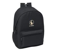 EL GANSO BASICS Anthracite - Sac à dos pour ordinateur portable 15,6" et USB, idéal pour les jeunes de différents âges, tissu recy onfortable et polyvalent, qualité et résistance, 31 x 18 x 44 cm