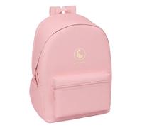 EL GANSO BASICS ROSA - Sac à dos pour ordinateur portable 15,6" et USB, idéal pour les jeunes de différents âges, tissu recy onfortable et polyvalent, qualité et résistance, 31 x 18 x 44 cm