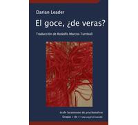 El goce, ¿de veras?