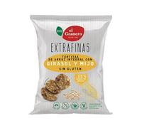 El Granero Crêpes Riz Brun Tournesol et Millet Bio 60g