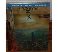 El Gratte-Ciel (Skyscraper) Blu-Ray 3D+Blu-Ray+DVD Extras Neuf Steelbook Action