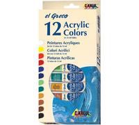 El Greco 28250 - Couleurs acryliques set de 12