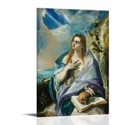 El Greco Impression sur toile Les Confessions de Marie-Madeleine 40,6 x 61 cm