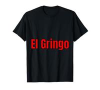 El Gringo Retro 80s Argot culturel Design Minimaliste significatif T-Shirt