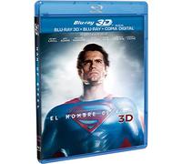 El Hombre De Acero (Bd 3d + Bd 2d + Copia Digital) (Blu-Ray) (Import) (2013)