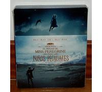 El Home Miss Peregrine Pour Enfants Étrange Steelbook Blu-Ray 3D+2D Neuf