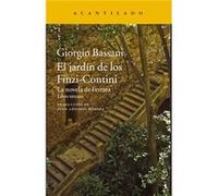 El Jardín De Los Finzi-Contini - [Livre en VO] Bassani, Giorgio (Auteur)