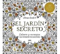 El jardín secreto. Edición especial limitada décimo aniversario: Colorea y encuentra los tesoros escondidos