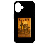 El Jefe Arizona Nord du Mexique Jaguar Coque pour iPhone 16