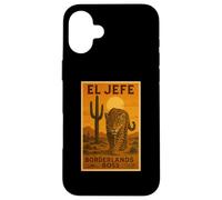 El Jefe Arizona Nord du Mexique Jaguar Coque pour iPhone 16 Plus