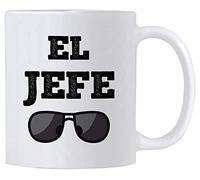 El Jefe, Expression Humoristique En Espagnol Pour Désigner Les Patrons Mug Pratiques Tasse Élégantes Tasses À Thé Pour Chocolat Chaud Cappuccino Espresso 330Ml