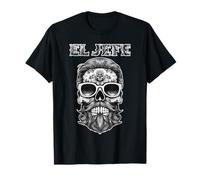 El Jefe Sugar Skull Men Dia De Los Muertos Funny Mexicain T-Shirt