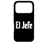 El Jefe The Boss Cool Design Latin Espagnol Call Me El Jefe Coque pour iPhone 17 Pro