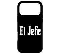 El Jefe The Boss Cool Design Latin Espagnol Call Me El Jefe Coque pour iPhone 17 Pro Max