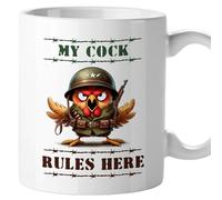 El Kraken Mug original avec phrases et messages amusants, cadeaux pour coworkers, secret santa, céramique 330 ml (My * Rules Here)