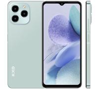EL KXD A07 Smartphone Pas Cher Écran 6.52" HD+, 8Go+128Go/ TF 256Go, Octa Core, 4500mAh, 13MP+8MP, Android 12 4G Dual SIM Téléphone Portable debloqué, Fingerprint/Face ID/GPS/WiFi/Type C-Vert