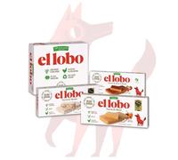 EL LOBO - Pack Familial "All-Natural", contient Touron de Jijona 250g, Touron d' Alicante 250g et Touron Jaune d'oeuf caramélisé 250G, Qualité Suprême Gourmandise typique de Noël, Recette artisanale