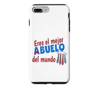 El Mejor Abuelo Del Mundo Hispanic Grandpa Proud Abuelito Coque pour iPhone 7 Plus/8 Plus