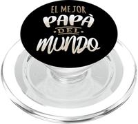 El Mejor Papa Del Mundo Chemise Dia Del Padre Ropa PopSockets PopGrip pour MagSafe