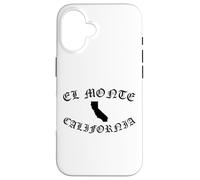 El Monte California 626 San Gabriel Valley Chicano Mexicain Coque pour iPhone 16