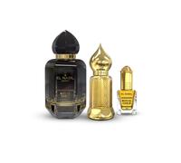 EL NABIL Coffret Royal Gold 65ml +12ml Spray +5ml
