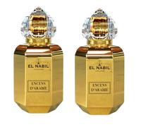 el Nabil - Encens D'Arabie - Eau de Parfum Mixte, 2 * 65 ml
