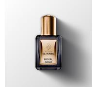 El-Nabil Huile parfumée 5 ml - Misk Musk Musc Parfum pour homme et femme (or royal)
